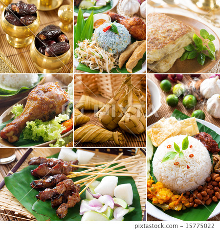Collage delicious ramadan food Collage delicious ramadan food 15775022