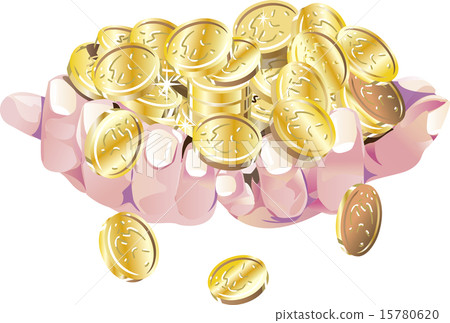 Gold coin 15780620