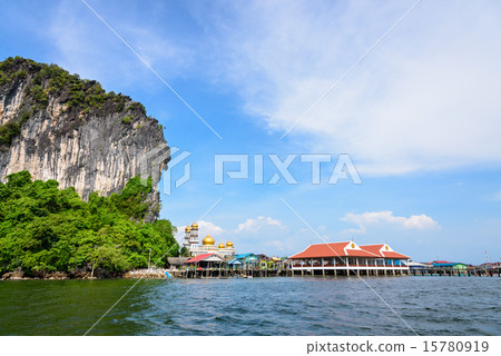 Koh Panyee or Punyi island in summer 15780919