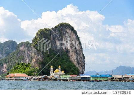 Koh Panyee or Punyi island in summer Koh Panyee or Punyi island in summer 15780928
