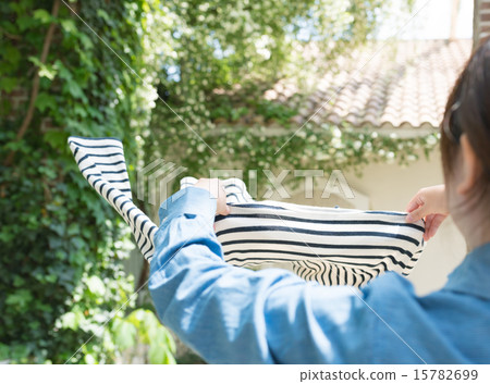 Laundry drying Laundry drying 15782699