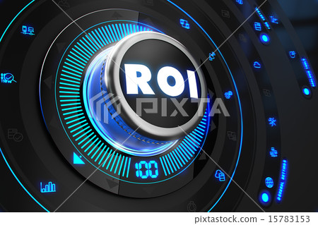 ROI Controller on Black Control Console. 15783153
