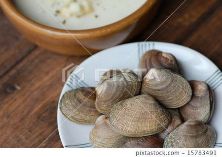 Ingredients: Clams and clam chowder Ingredients: Clams and clam chowder 15783491