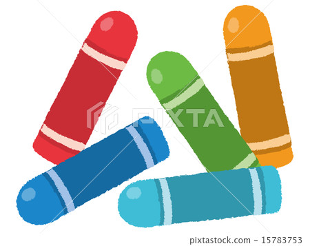 五顏六色的蠟筆 五顏六色的蠟筆 15783753