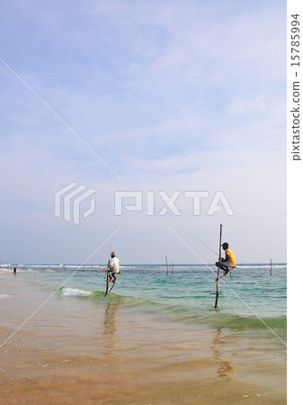 Stilt Fishermen of Sri Lanka 15785994