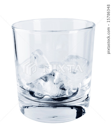 Glass with ice Glass with ice 15786348