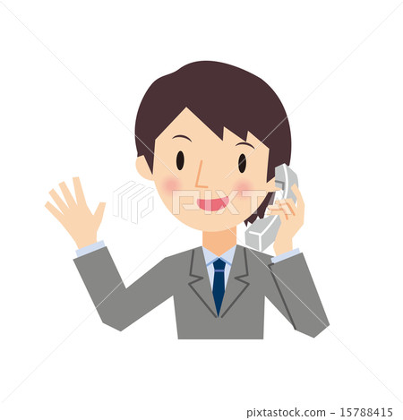 正在打電話的商人 15788415