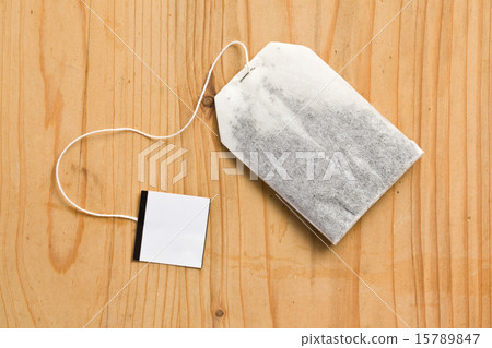 tea bag on table tea bag on table 15789847