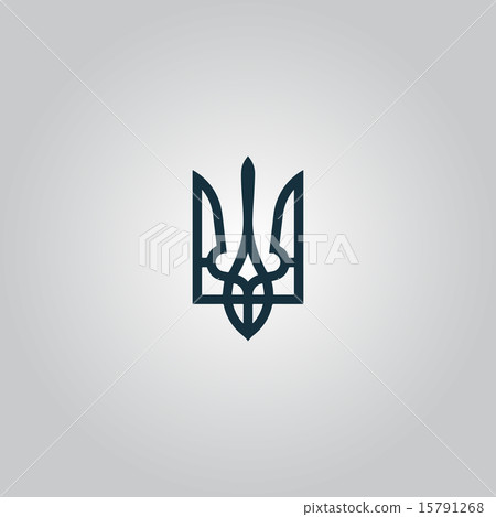 Trident icon, vector illustration 15791268