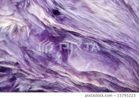 Lilac rare crystal. Macro. 15793223