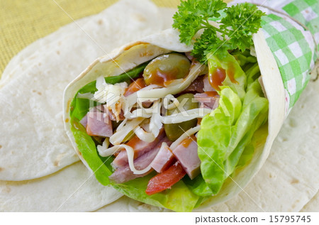 Tortilla sandwich Tortilla sandwich 15795745