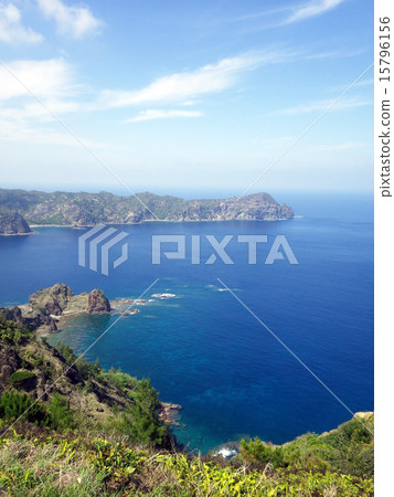 Chichijima的風景(從長崎天文台看) Chichijima的風景(從長崎天文台看) 15796156