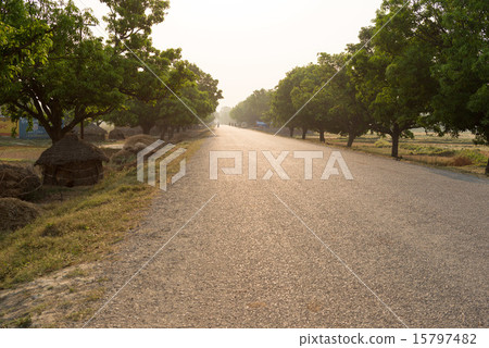 Nepal The road leading to Lumbini, made with Japanese aid Nepal The road leading to Lumbini, made with Japanese aid 15797482