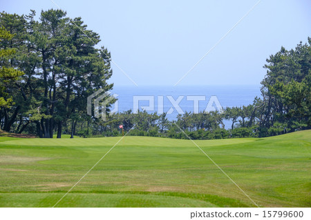高爾夫球場高爾夫球場海景 高爾夫球場高爾夫球場海景 15799600