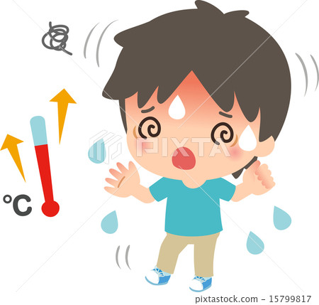 因熱而成為中暑的男人 15799817