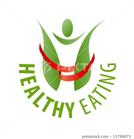 vector logo human and red ribbon vector logo human and red ribbon 15799873