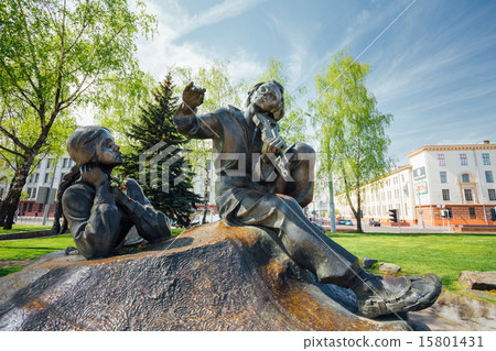 Monument In Honor Of The National Poet And Writer Of Belarus Yak 15801431