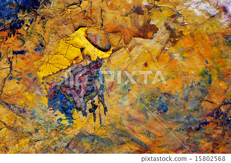 dry oil paint 15802568