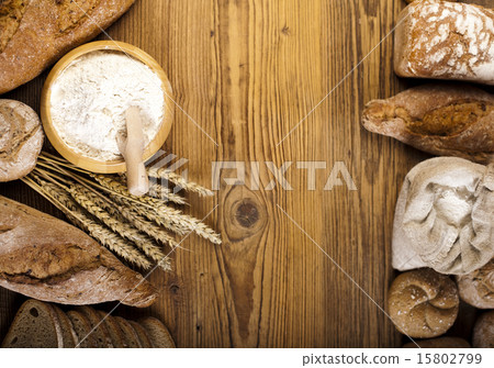 Composition with loafs of bread Composition with loafs of bread 15802799