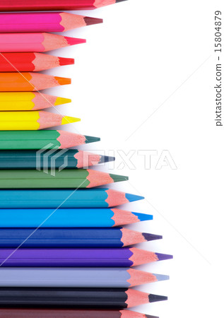 Colorful Pencils Wave 15804879