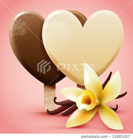 Vanilla ice cream 15805287