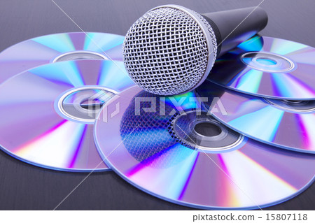 Microphone on compact discs Microphone on compact discs 15807118