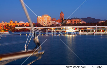 View of Malaga from Port View of Malaga from Port 15808653