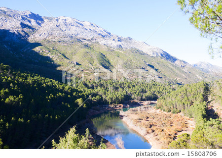 Wild river in mountains Wild river in mountains 15808706