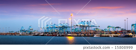 Port of Algeciras - one of  largest ports in Europe 15808999