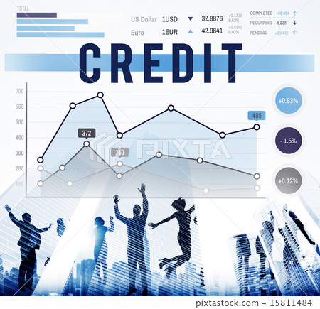 Credit Balance Finance Business Marketing Concept Credit Balance Finance Business Marketing Concept 15811484