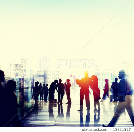 Business People Talking Connection Conversation Concept 15811537