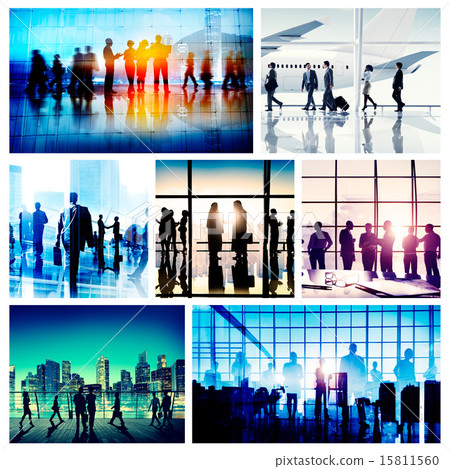 Business People Corporate Travel Collection Concept 15811560