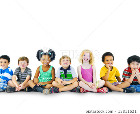 Children Kids Happiness Multiethnic Group Cheerful Concept Children Kids Happiness Multiethnic Group Cheerful Concept 15811621