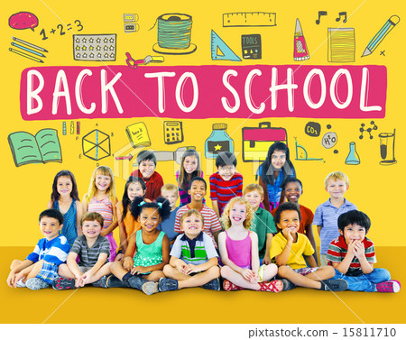 Children Cheerful Education Studying Knowledge Concept Children Cheerful Education Studying Knowledge Concept 15811710