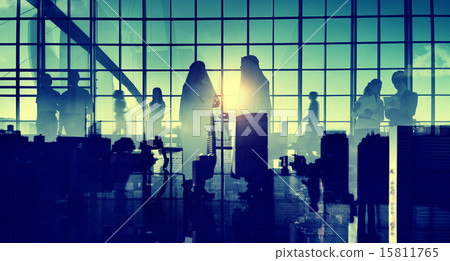 Business Professional Communication Office Cityscape Concept 15811765