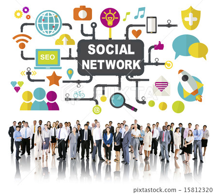Social Media Social Networking Connection Global Concept 15812320
