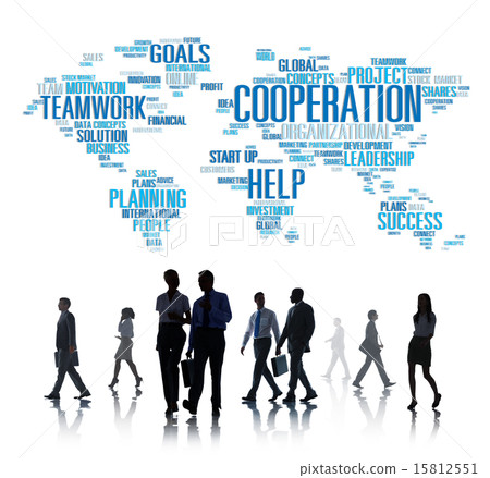 Coorperation Business Coworker Planning Teamwork Concept 15812551
