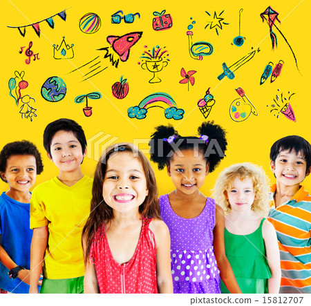 Kids Childhood Leisure Activity Education Concept 15812707