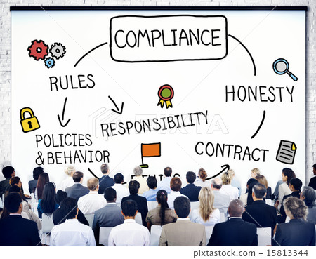 Compliance Rules Responsibility Legal Agreement Concept 15813344