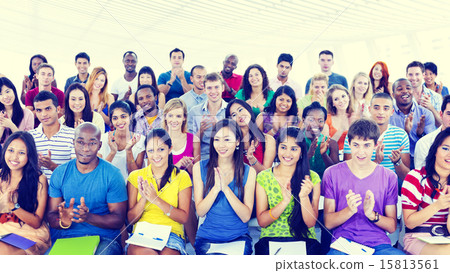 Diversity Casual Team Cheerful Community Concept 15813561