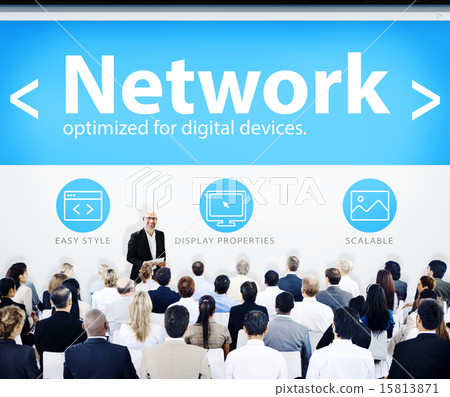 Business People Network Seminar Concept 15813871