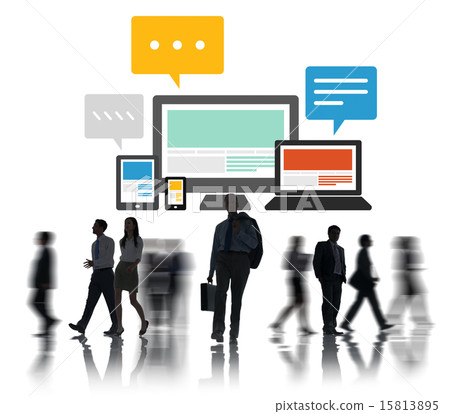 Responsive Design Internet Communication Technology Concept 15813895