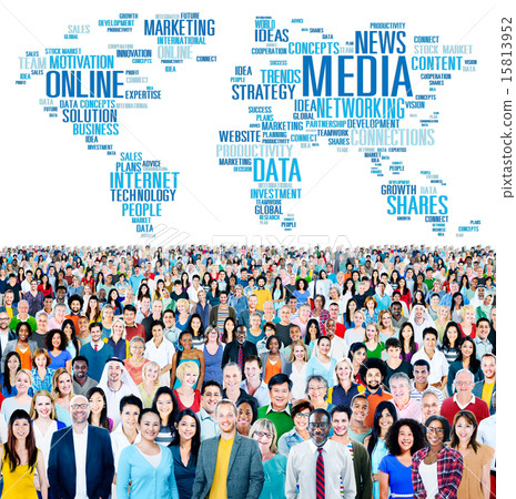 Media Social Media Network Technology Online Concept Media Social Media Network Technology Online Concept 15813952