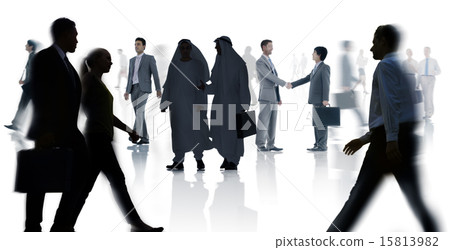 Business People Travel Walking Corporate City Concept 15813982