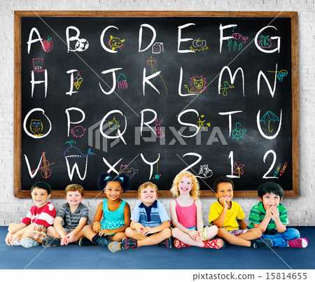 English Alphabet Letters Number Education Concept English Alphabet Letters Number Education Concept 15814655