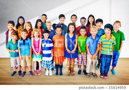 Kids Children Diversity Happiness Group Concept 15814950
