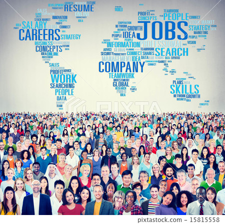 Jobs Occupation Careers Recruitment Employment Concept 15815558