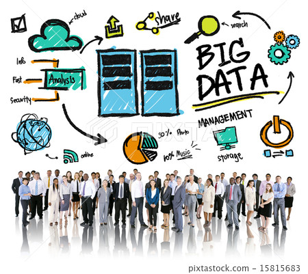 Diversity Business People Big Data Corporate Management Concept 15815683