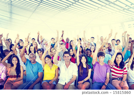 Diversity Casual Team Cheerful Community Concept 15815860