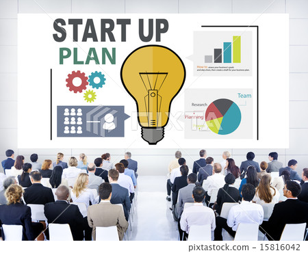 Start Up Launch Business Ideas Plan Creativity Concept 15816042